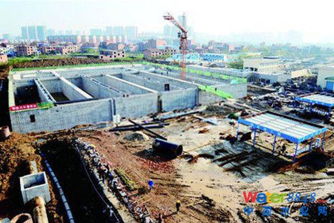 衡陽(yáng)市城西污水處理廠二期主體工程完工 衡陽(yáng)市城西污水處理廠二期主體工程完工